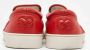 Bottega Veneta Vintage Pre-owned Leather sneakers Orange Heren - Thumbnail 4