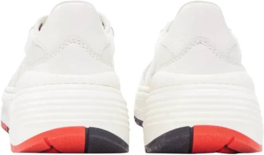 Bottega Veneta Vintage Pre-owned Leather sneakers White Dames