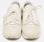 Bottega Veneta Vintage Pre-owned Leather sneakers White Heren - Thumbnail 3