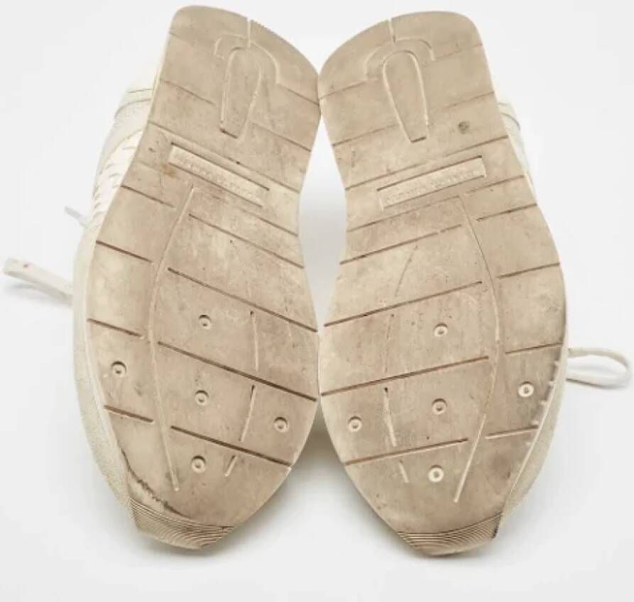 Bottega Veneta Vintage Pre-owned Leather sneakers White Heren