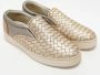 Bottega Veneta Vintage Pre-owned Leather sneakers Yellow Heren - Thumbnail 3