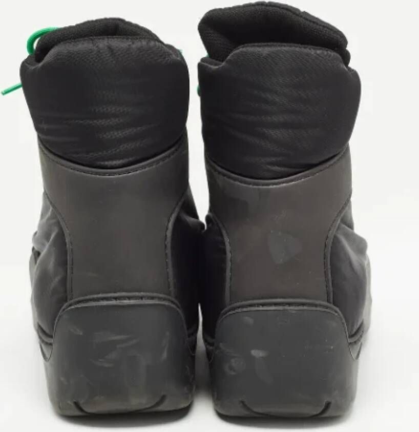 Bottega Veneta Vintage Pre-owned Nylon boots Black Dames