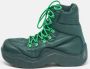 Bottega Veneta Vintage Pre-owned Nylon boots Gray Dames - Thumbnail 2