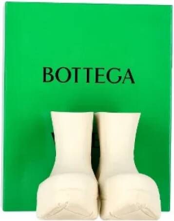Bottega Veneta Vintage Pre-owned Rubber boots Beige Dames