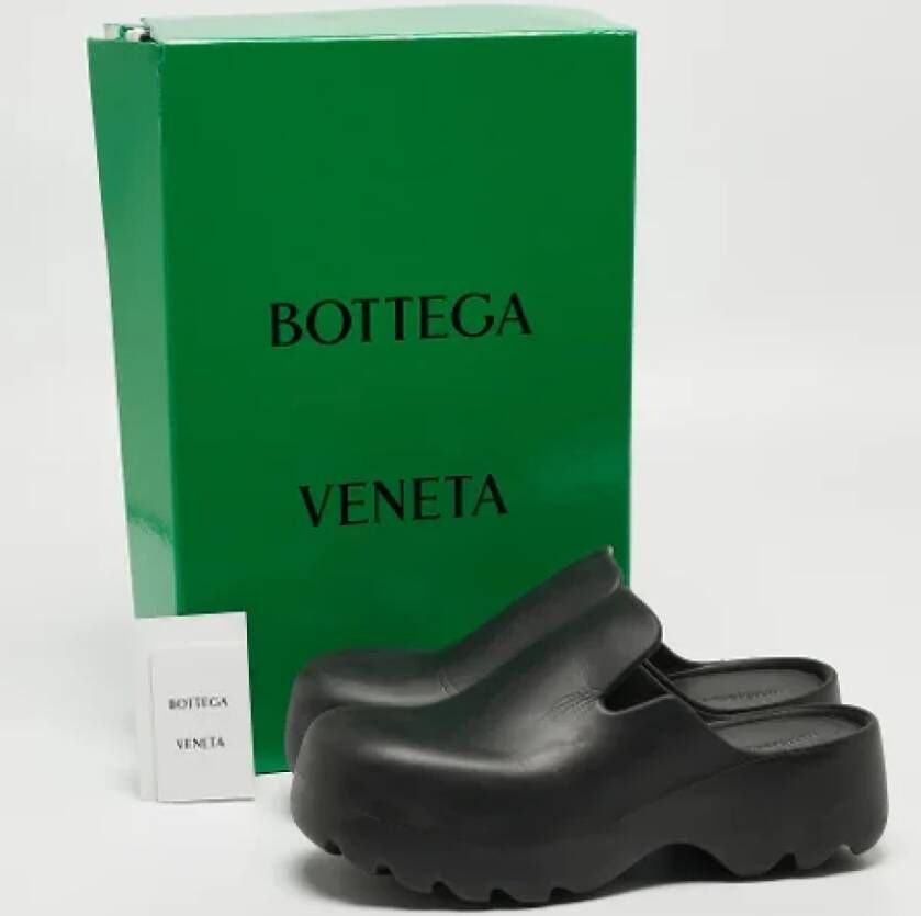 Bottega Veneta Vintage Pre-owned Rubber mules Black Dames