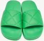 Bottega Veneta Vintage Pre-owned Rubber sandals Green Dames - Thumbnail 2