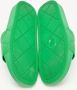 Bottega Veneta Vintage Pre-owned Rubber sandals Green Dames - Thumbnail 5