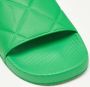 Bottega Veneta Vintage Pre-owned Rubber sandals Green Dames - Thumbnail 6