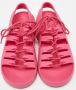 Bottega Veneta Vintage Pre-owned Rubber sandals Pink Dames - Thumbnail 3