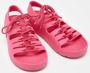 Bottega Veneta Vintage Pre-owned Rubber sandals Pink Dames - Thumbnail 4