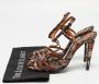 Bottega Veneta Vintage Pre-owned Satin sandals Black Dames - Thumbnail 9