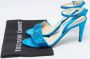 Bottega Veneta Vintage Pre-owned Satin sandals Blue Dames - Thumbnail 9