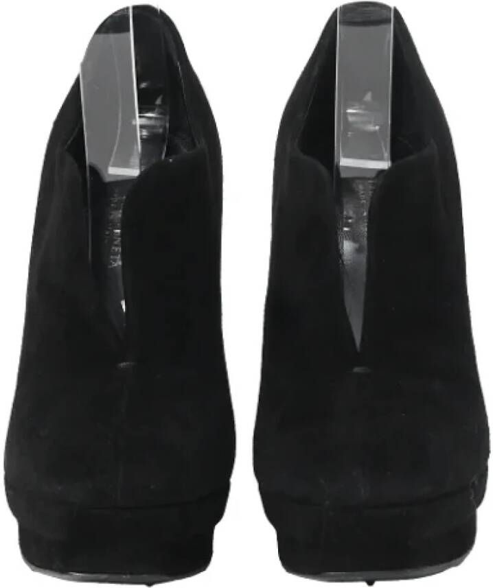 Bottega Veneta Vintage Pre-owned Suede boots Black Dames