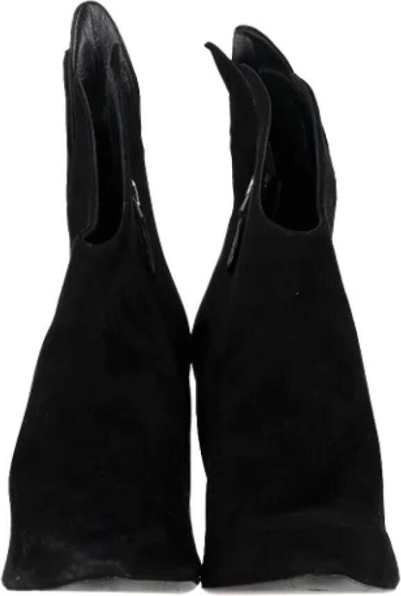 Bottega Veneta Vintage Pre-owned Suede boots Black Dames