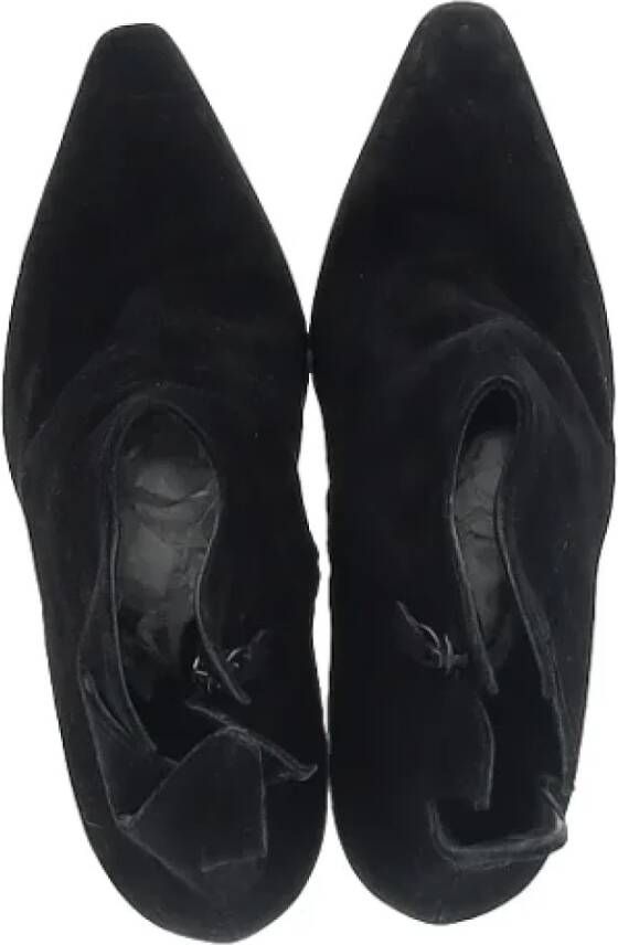 Bottega Veneta Vintage Pre-owned Suede boots Black Dames