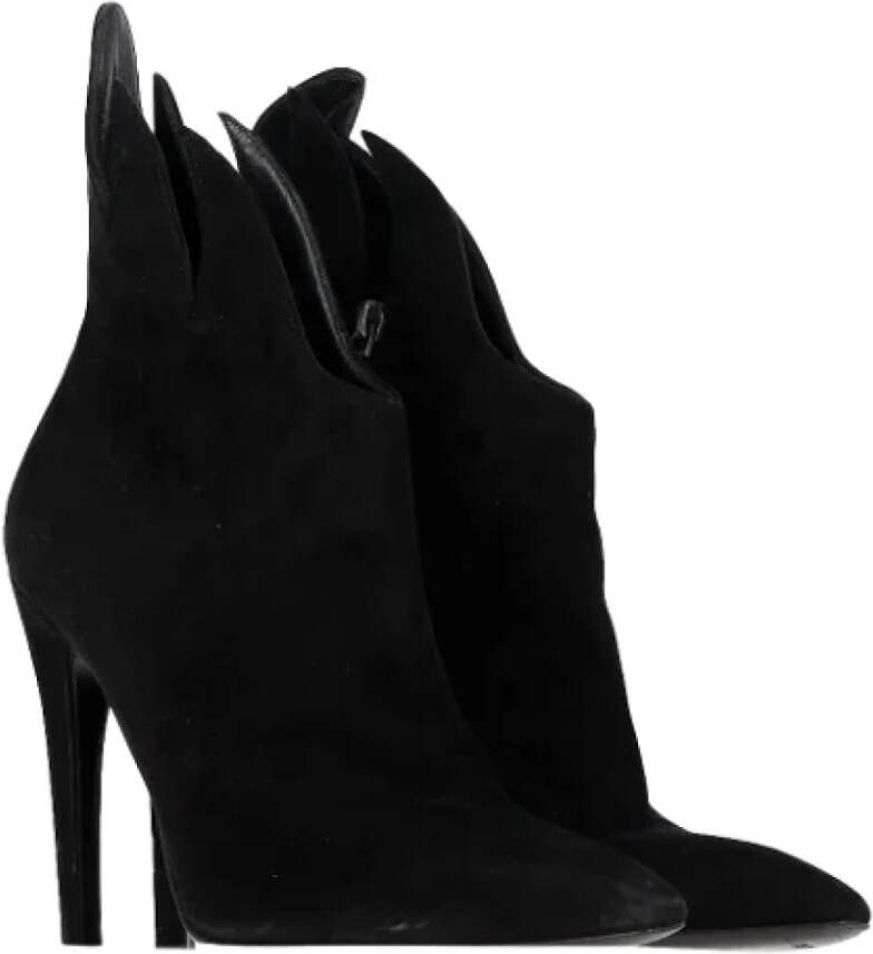 Bottega Veneta Vintage Pre-owned Suede boots Black Dames