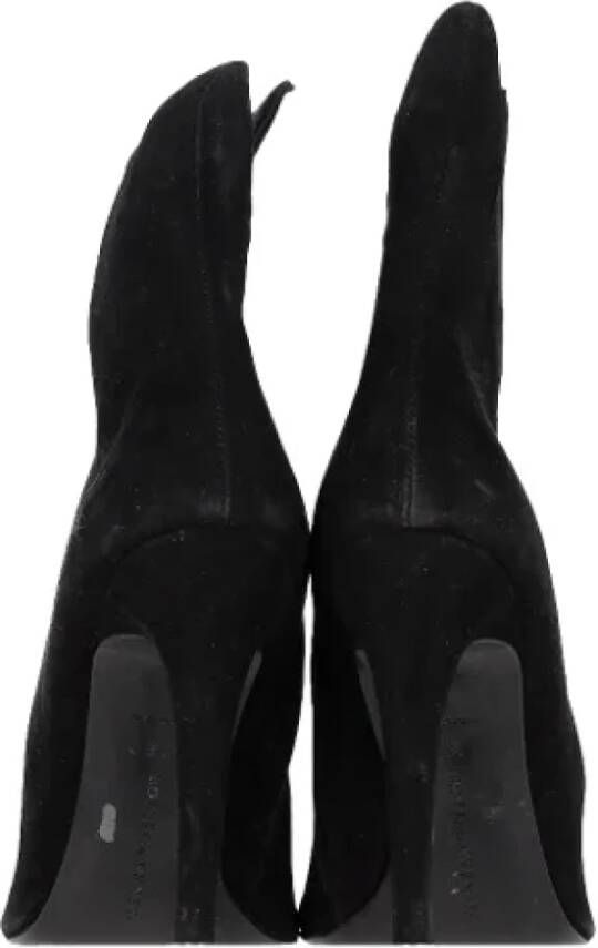 Bottega Veneta Vintage Pre-owned Suede boots Black Dames