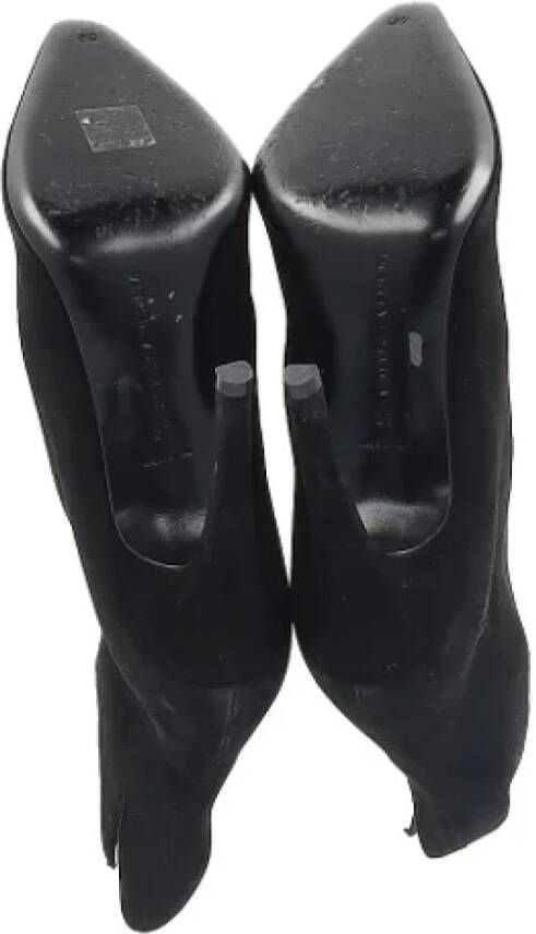 Bottega Veneta Vintage Pre-owned Suede boots Black Dames