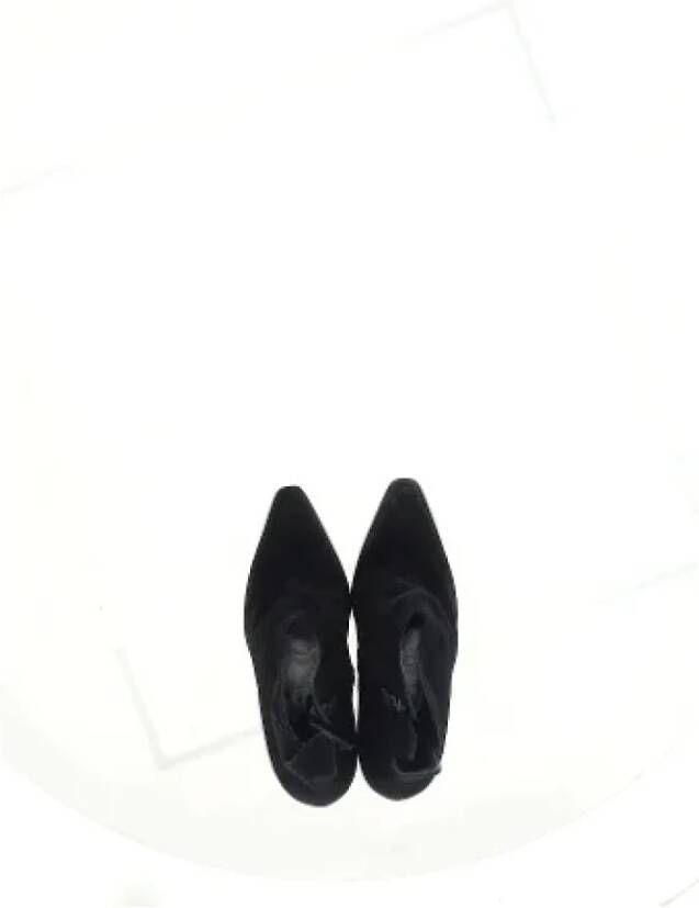 Bottega Veneta Vintage Pre-owned Suede boots Black Dames