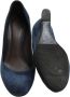 Bottega Veneta Vintage Pre-owned Suede heels Blue Dames - Thumbnail 5