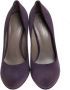 Bottega Veneta Vintage Pre-owned Suede heels Purple Dames - Thumbnail 2