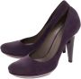 Bottega Veneta Vintage Pre-owned Suede heels Purple Dames - Thumbnail 3