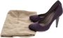 Bottega Veneta Vintage Pre-owned Suede heels Purple Dames - Thumbnail 7