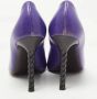 Bottega Veneta Vintage Pre-owned Suede heels Purple Dames - Thumbnail 5