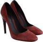 Bottega Veneta Vintage Pre-owned Suede heels Red Dames - Thumbnail 2