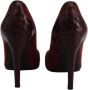 Bottega Veneta Vintage Pre-owned Suede heels Red Dames - Thumbnail 4