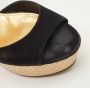 Bottega Veneta Vintage Pre-owned Suede sandals Black Dames - Thumbnail 7