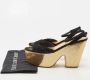 Bottega Veneta Vintage Pre-owned Suede sandals Black Dames - Thumbnail 9