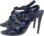 Bottega Veneta Vintage Pre-owned Suede sandals Blue Dames - Thumbnail 3
