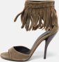 Bottega Veneta Vintage Pre-owned Suede sandals Brown Dames - Thumbnail 2