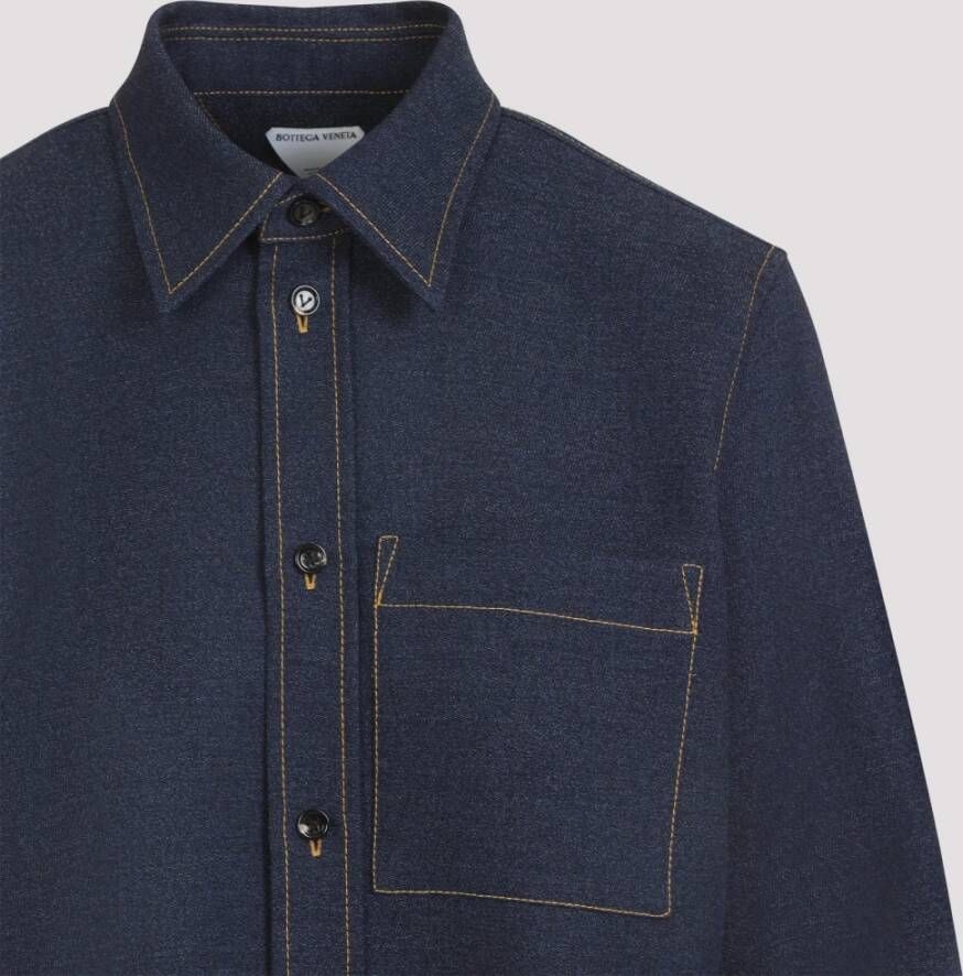 Bottega Veneta Wollen Boorhemd