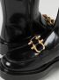 Bottega Veneta Zwarte Enkellaarsjes met Kettingdetail - Thumbnail 2