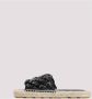 Bottega Veneta Zwarte Jack Flat Sandal Black Dames - Thumbnail 2