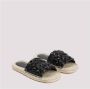 Bottega Veneta Zwarte Jack Flat Sandal Black Dames - Thumbnail 3