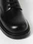 Bottega Veneta Zwarte Leren Derby Schoenen Veters - Thumbnail 2