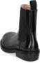 Bottega Veneta Zwarte Leren Enkellaarzen Aw22 Black - Thumbnail 9