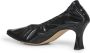 Bottega Veneta Zwarte Leren Hak Instap Schoenen - Thumbnail 2