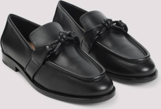 Bottega Veneta Zwarte Loafer Schoenen voor Mannen