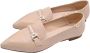 Braccialini Stijlvolle Nude Loafers Pink Dames - Thumbnail 3