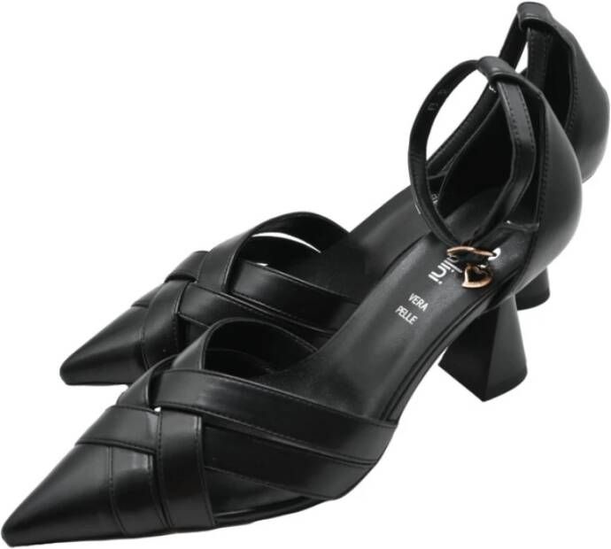 Braccialini Zwarte Sneakers F3 Calf Black Dames