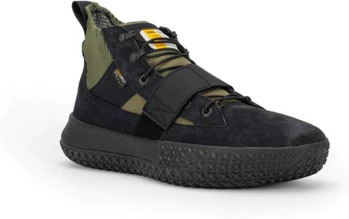 Brandblack Hoge Top Sneakers Milspec EVO Zwart Heren