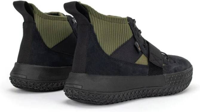 Brandblack Hoge Top Sneakers Milspec EVO Zwart Heren