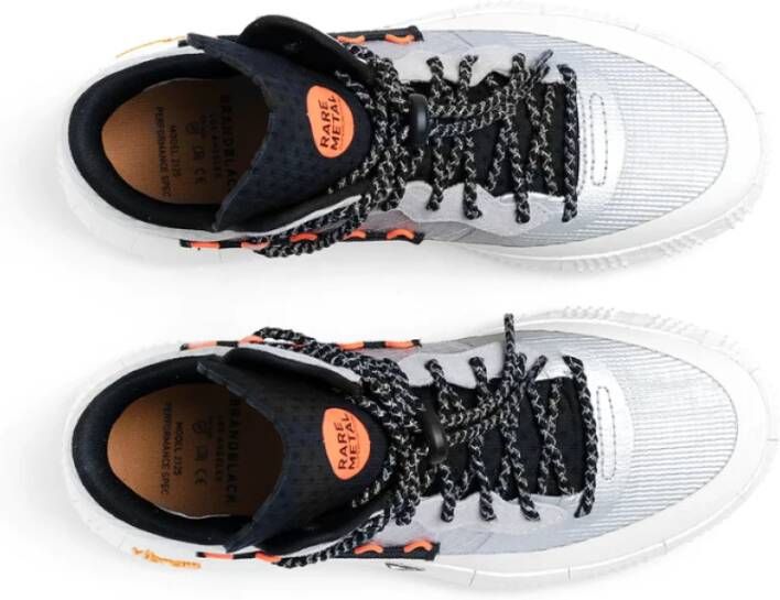 Brandblack Zeldzaam Metaal 2 Zilver Zwart Sneaker