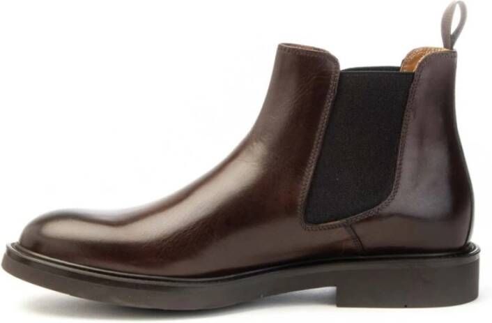 Brecos Chelsea Boot met elastische banden Brown Heren