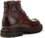 Brecos Italiaanse handgemaakte leren herenschoenen Brown Heren - Thumbnail 3