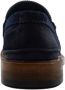 Brecos Suède Heren Loafer Blauw - Thumbnail 2